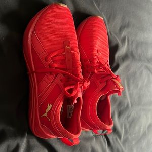 Red Puma Sneakers